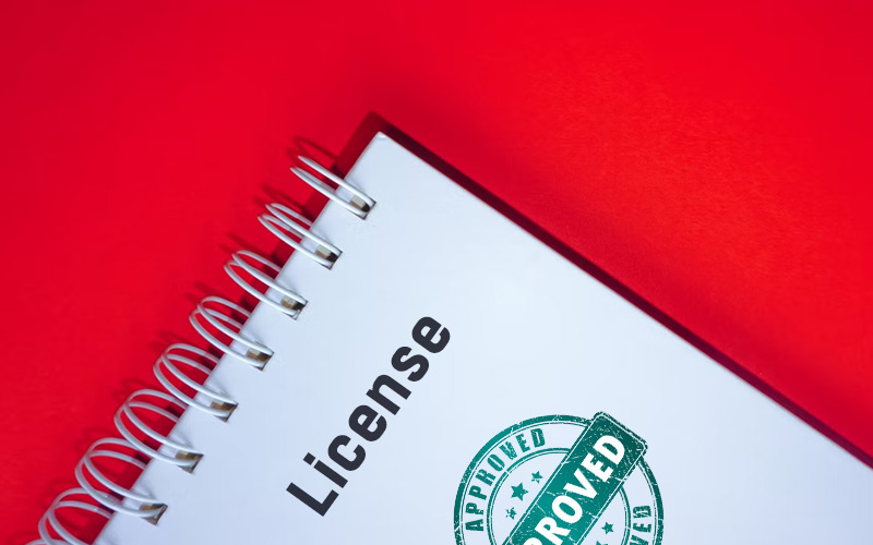 Gambling business registration: stages